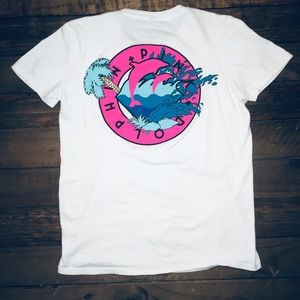 Pink Dolphin white t-shirt